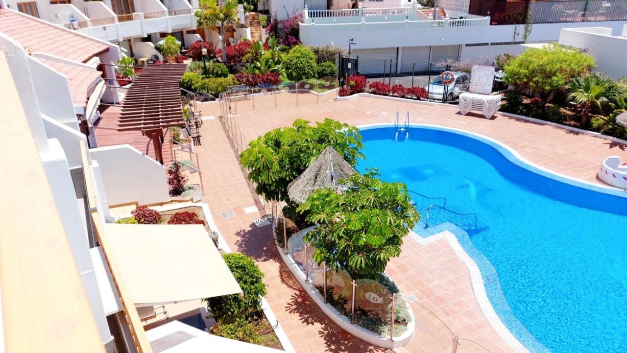 FIRST LINE Los Geranios Ocean View Apartment 50 m from La Pinta beach Costa Adeje  Exterior foto