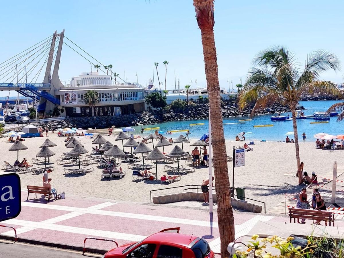 FIRST LINE Los Geranios Ocean View Apartment 50 m from La Pinta beach Costa Adeje  Exterior foto