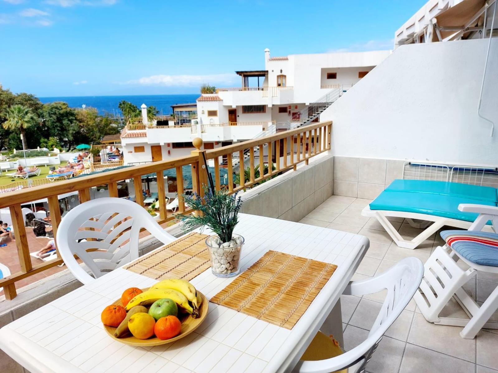 FIRST LINE Los Geranios Ocean View Apartment 50 m from La Pinta beach Costa Adeje  Exterior foto